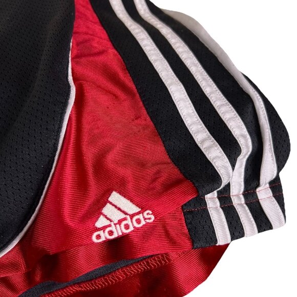 Adidas Dazzle Mesh Gym Shorts Mens Medium Black Athletic Basketball Y2K - Picture 1 of 15